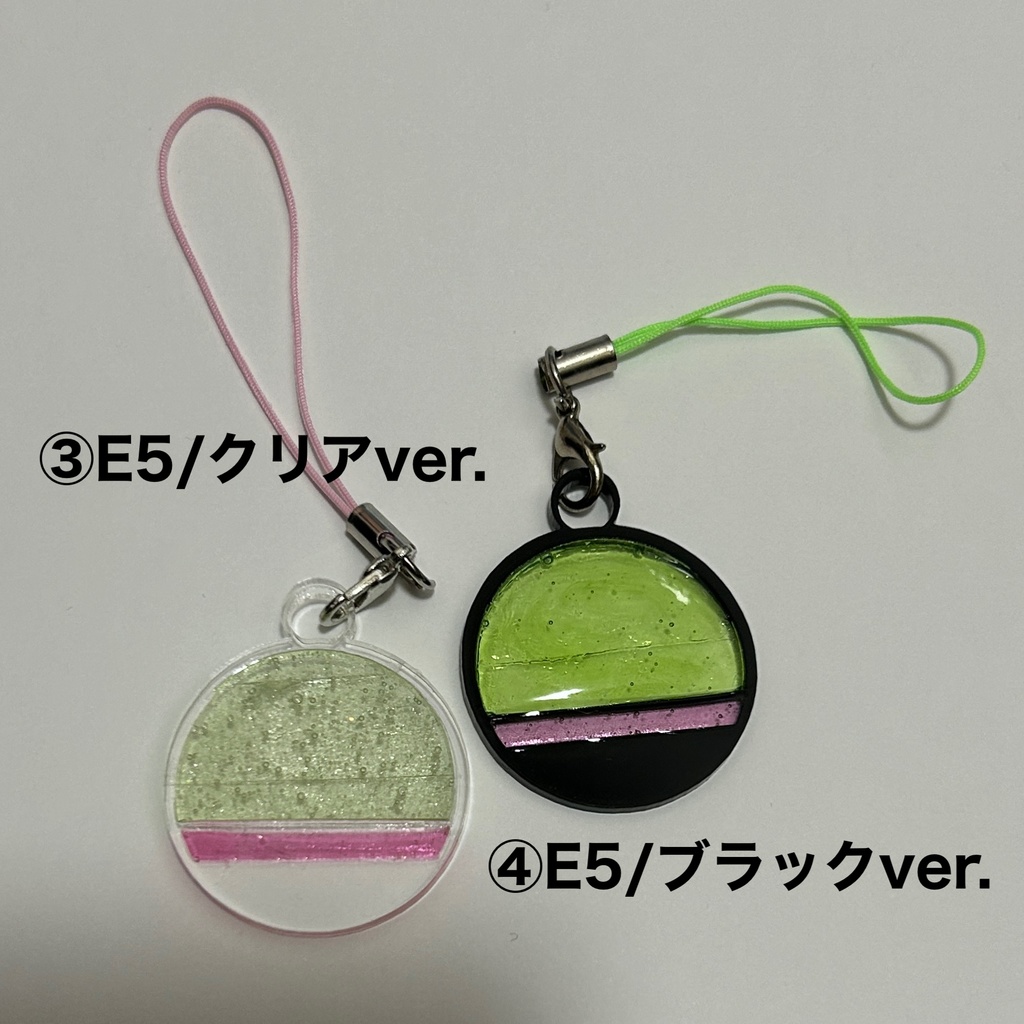 シンカリオンモチーフ丸レジンストラップ