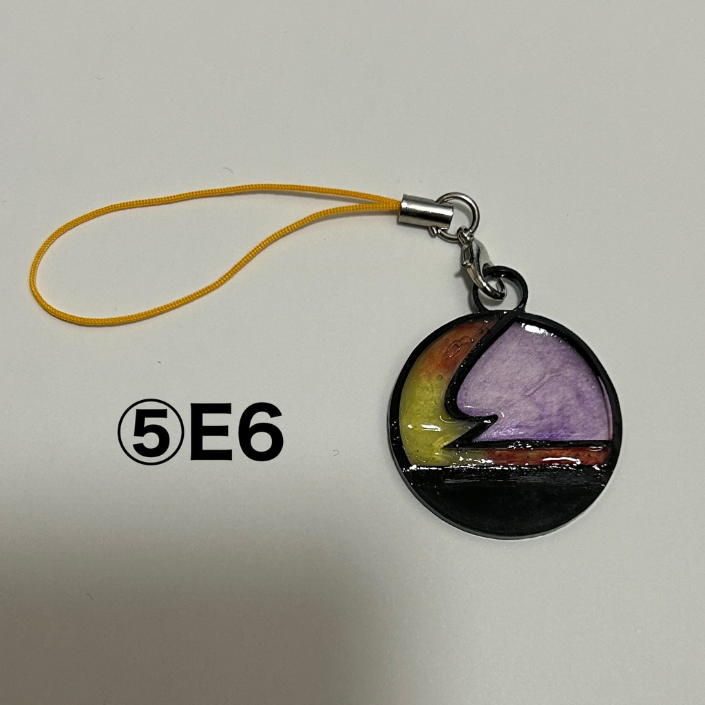 シンカリオンモチーフ丸レジンストラップ