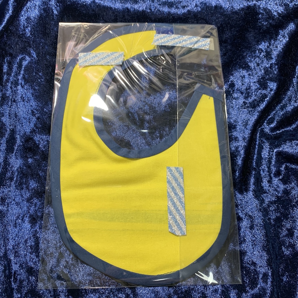 ベビースタイ 黄×紺