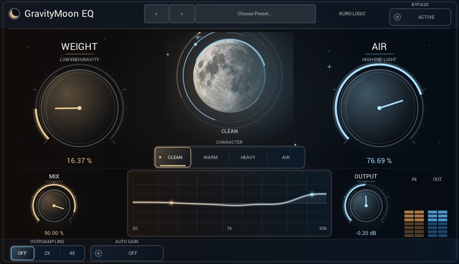 GravityMoon EQ | 音に、重力と月明かりを。