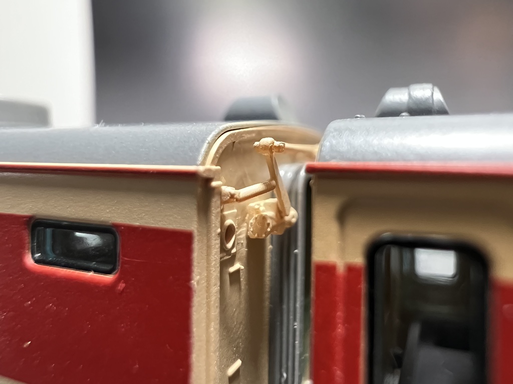 【Nゲージ 】妻面ダンパーL(485系、183系、189系など) 未塗装12こ(6両編成対応)入り8K出力 3D精密パーツ 特急列車