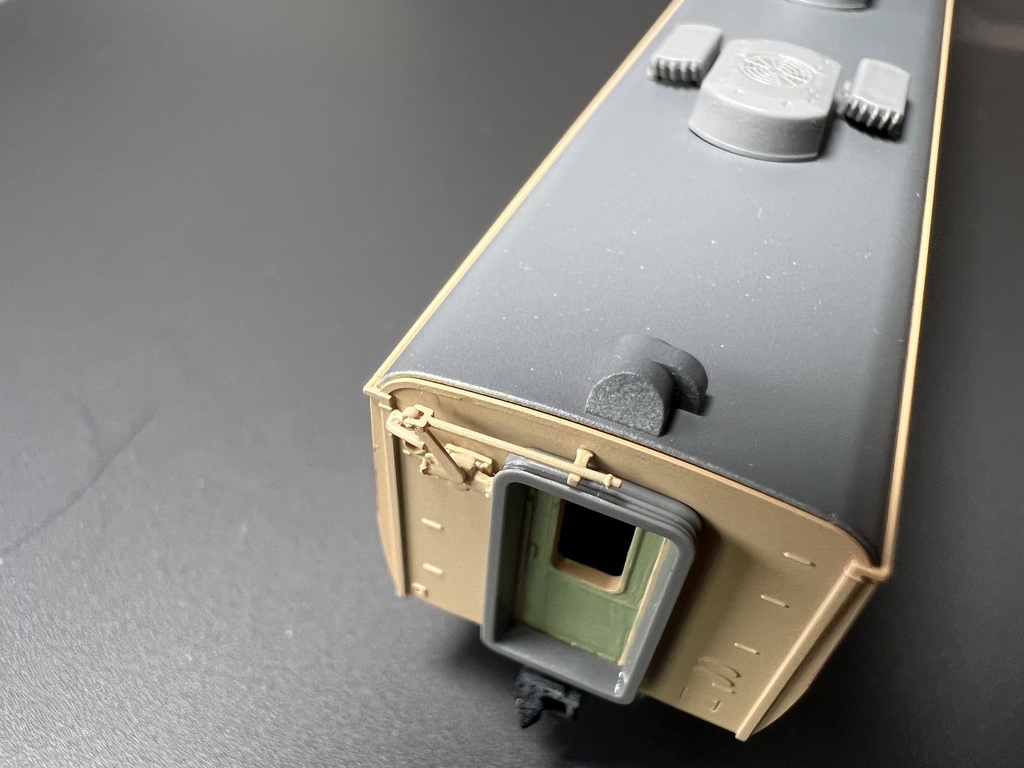 【Nゲージ 】妻面ダンパーL(485系、183系、189系など) 未塗装12こ(6両編成対応)入り8K出力 3D精密パーツ 特急列車