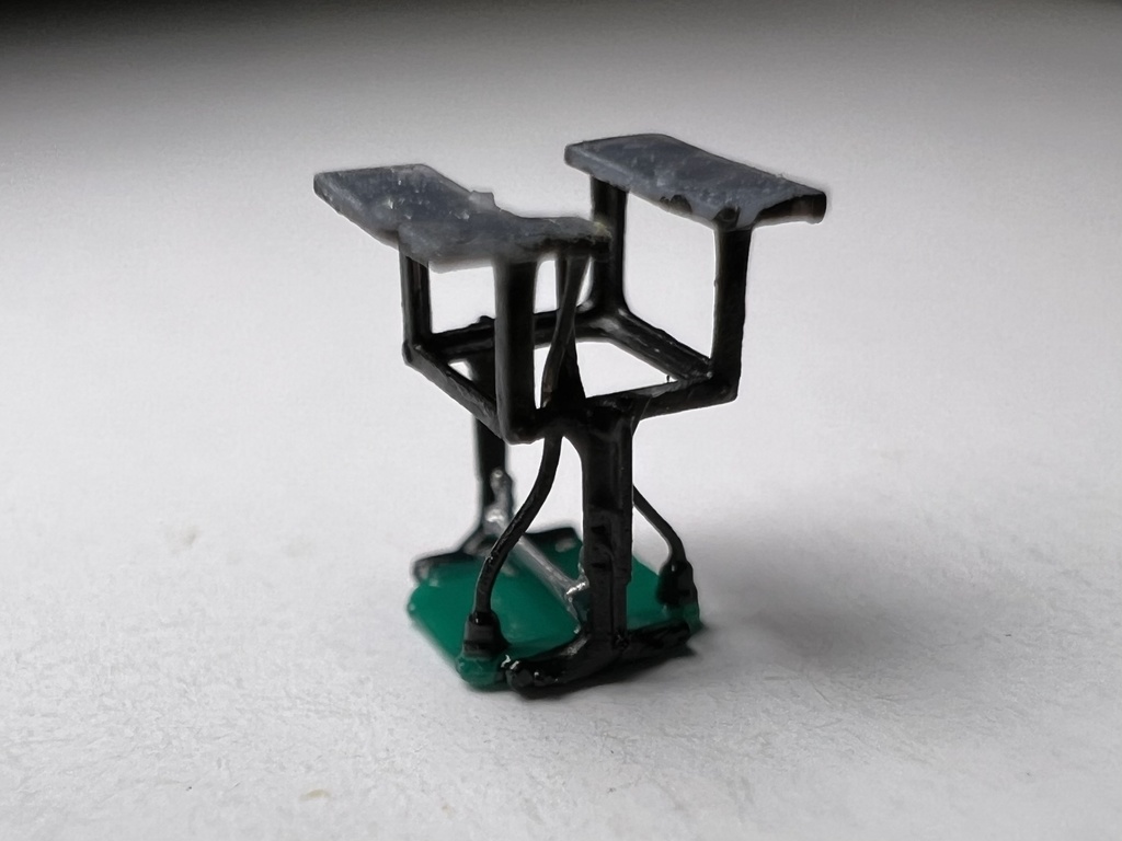 【Nゲージ 】汎用型ATS車上子 未塗装4個入 8K出力 3D精密パーツ 電車 気動車