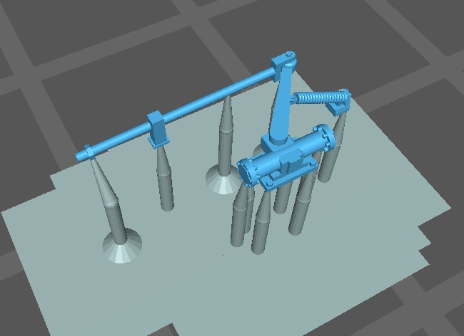 【Nゲージ 】妻面ダンパーR(24系など) 未塗装12個入(6両編成分) 8K出力 3D精密パーツ 客車 寝台特急 24系 14系 など