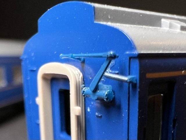 【Nゲージ 】妻面ダンパーR(24系など) 未塗装12個入(6両編成分) 8K出力 3D精密パーツ 客車 寝台特急 24系 14系 など