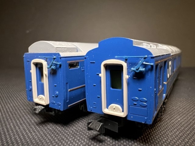 【Nゲージ 】妻面ダンパーR(24系など) 未塗装12個入(6両編成分) 8K出力 3D精密パーツ 客車 寝台特急 24系 14系 など