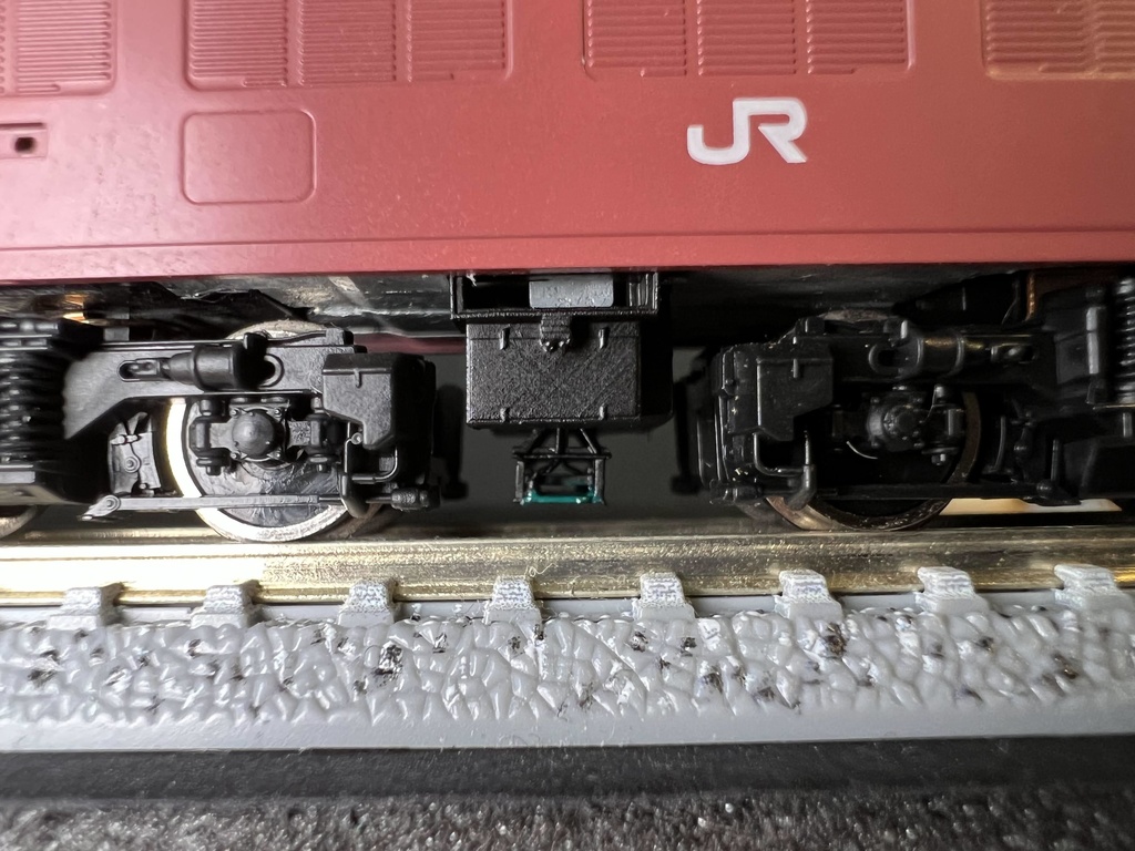 【Nゲージ 】EF81用ATS車上子A 未塗装4個入 8K出力 3D精密パーツ 電気機関車