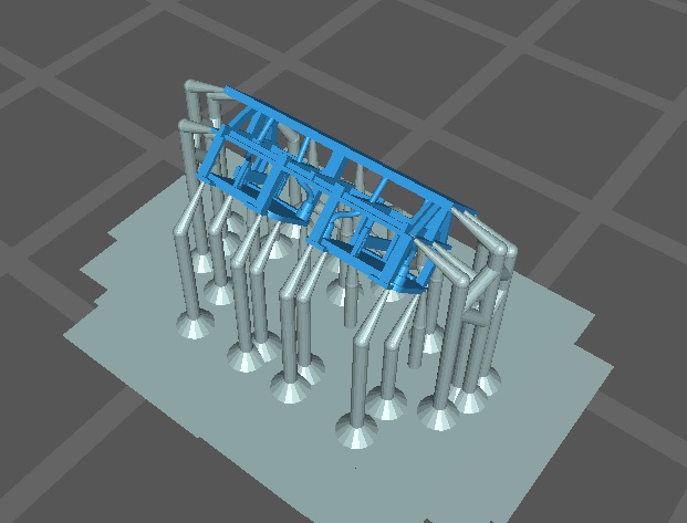 【Nゲージ 】EF81用ATS車上子A 未塗装4個入 8K出力 3D精密パーツ 電気機関車