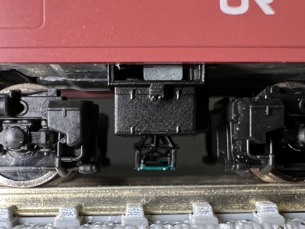 【Nゲージ 】EF81用ATS車上子B(T社用) 未塗装2個入 8K出力 3D精密パーツ 電気機関車