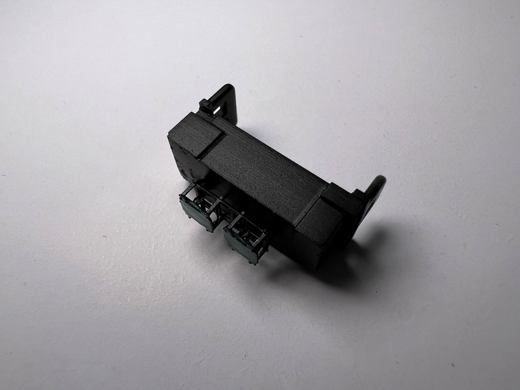 【Nゲージ 】EF81用ATS車上子B(T社用) 未塗装2個入 8K出力 3D精密パーツ 電気機関車