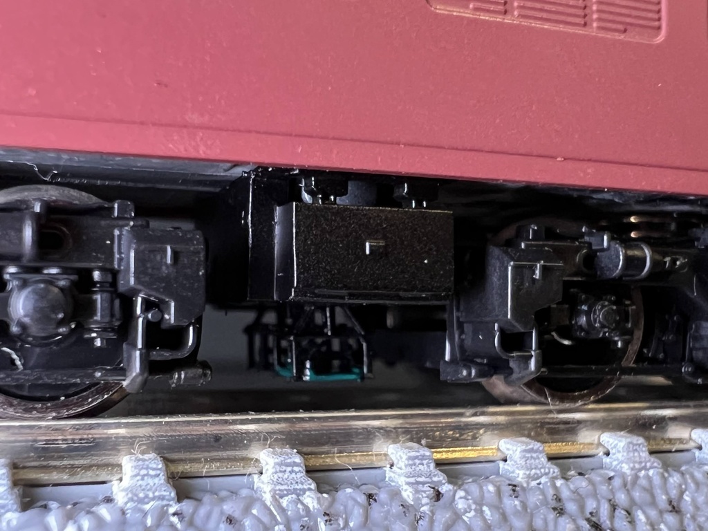 【Nゲージ 】EF81用ATS車上子B(T社用)  未塗装2個入 8K出力 3D精密パーツ 電気機関車