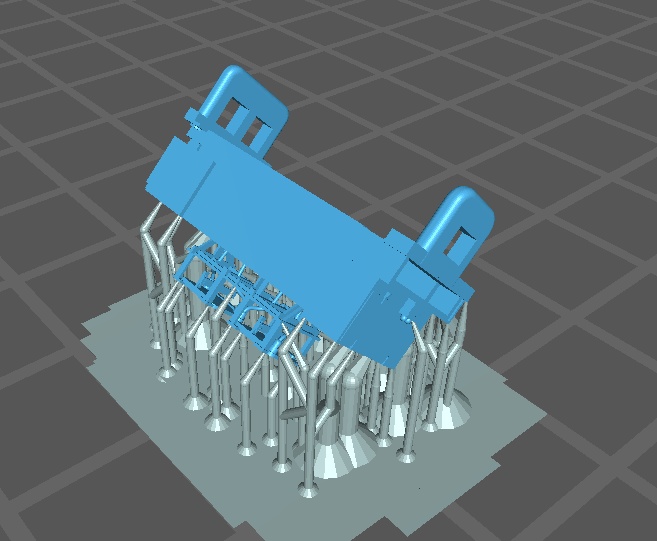 【Nゲージ 】EF81用ATS車上子B(T社用) 未塗装2個入 8K出力 3D精密パーツ 電気機関車