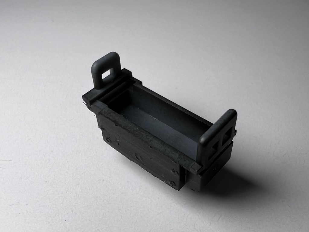 【Nゲージ 】EF81用ATS車上子B(T社用) 未塗装2個入 8K出力 3D精密パーツ 電気機関車