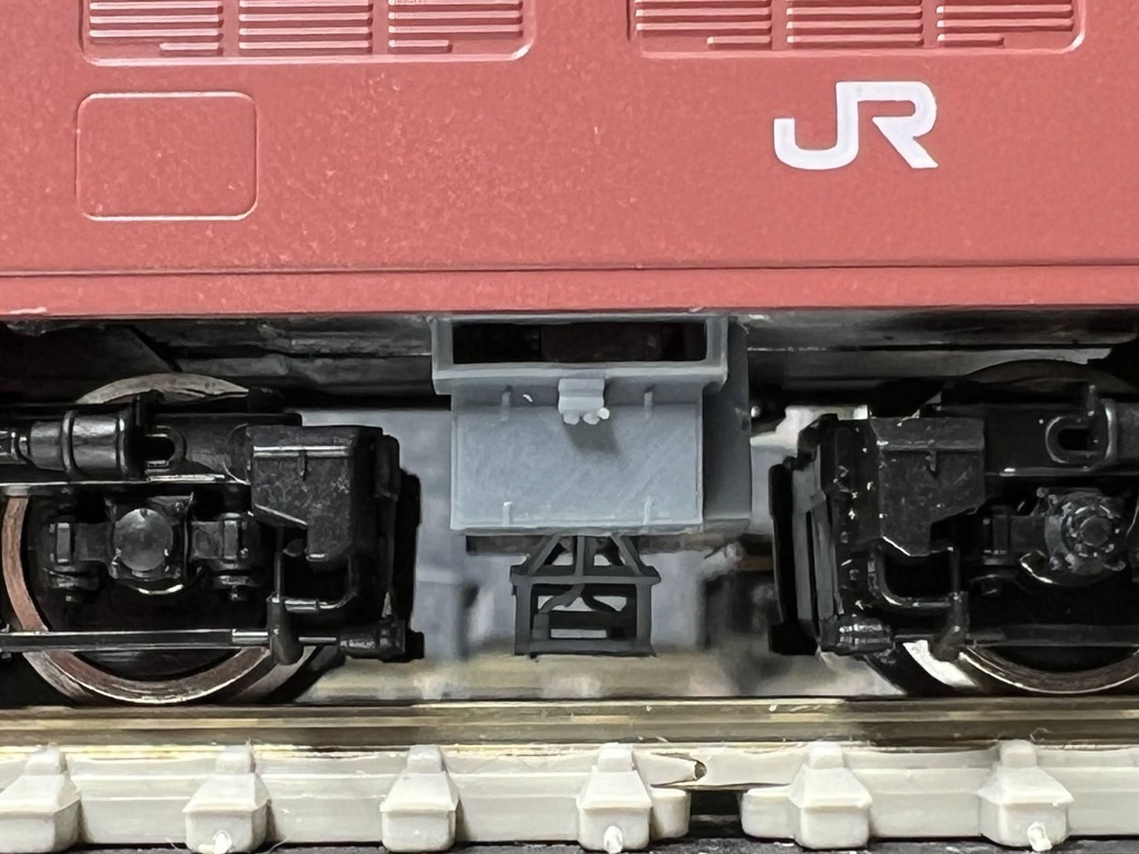 【Nゲージ 】EF81用ATS車上子B(T社用) 未塗装2個入 8K出力 3D精密パーツ 電気機関車