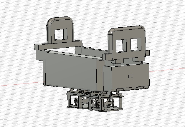 【Nゲージ 】EF81用ATS車上子B(T社用) 未塗装2個入 8K出力 3D精密パーツ 電気機関車