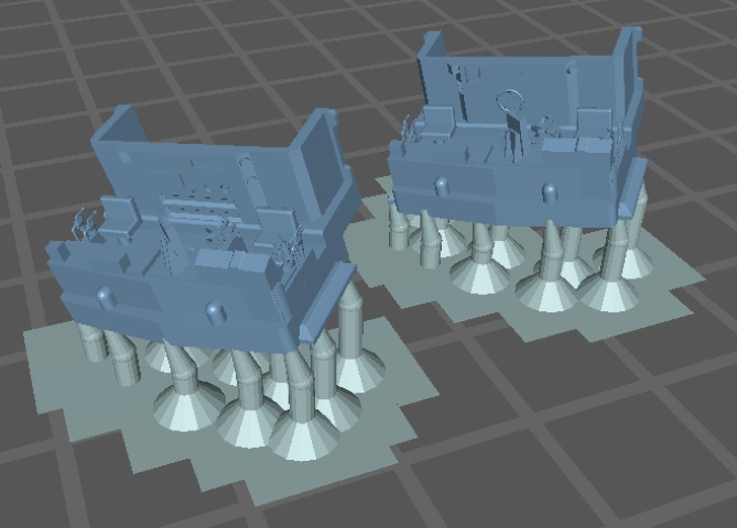 【Nゲージ 】EF81用運転台(T社用) 未塗装1両分入 8K出力 3D精密パーツ 電気機関車