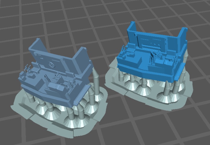 【Nゲージ 】EF64-1000用運転台(T社用) 未塗装1両分入 8K出力 3D精密パーツ 電気機関車