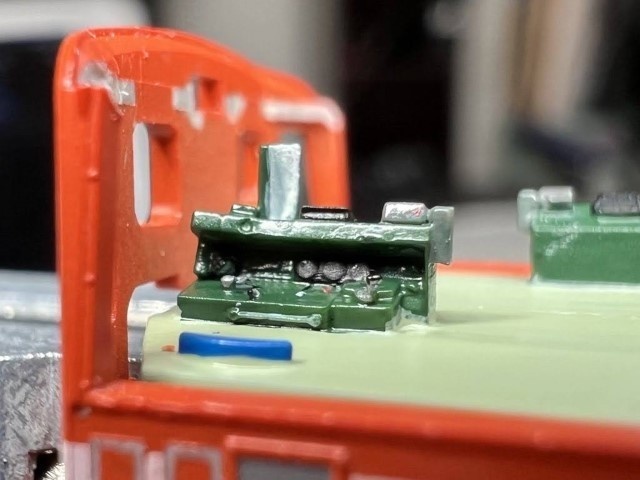 【Nゲージ 】DE10用運転台パーツ(T社用) 未塗装2個入 8K出力 3D精密パーツ ディーゼル機関車