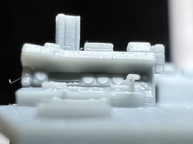 【Nゲージ 】DE10用運転台パーツ(T社用) 未塗装2個入 8K出力 3D精密パーツ ディーゼル機関車