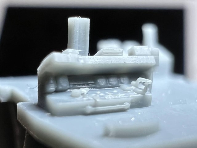 【Nゲージ 】DE10用運転台パーツ(T社用) 未塗装2個入 8K出力 3D精密パーツ ディーゼル機関車