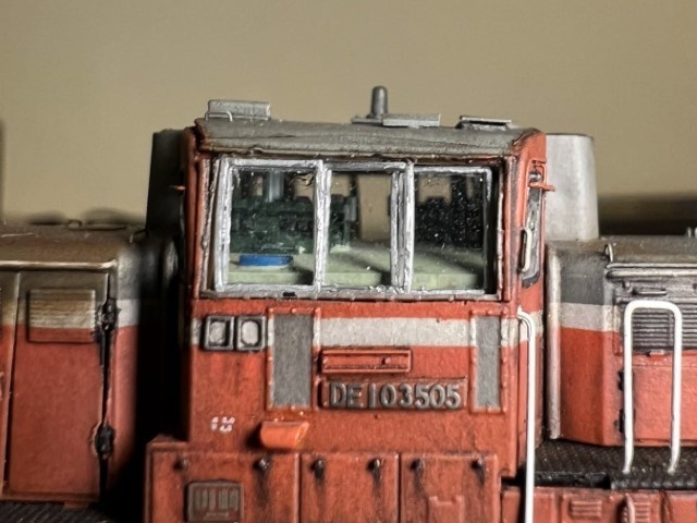 【Nゲージ 】DE10用運転台パーツ(T社用) 未塗装2個入 8K出力 3D精密パーツ ディーゼル機関車