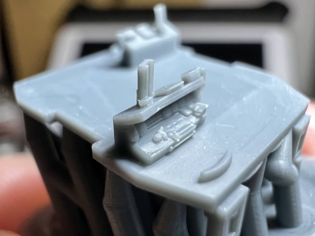 【Nゲージ 】DE10用運転台パーツ(T社用) 未塗装2個入 8K出力 3D精密パーツ ディーゼル機関車