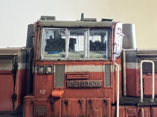 【Nゲージ 】DE10用運転台パーツ(T社用) 未塗装2個入 8K出力 3D精密パーツ ディーゼル機関車