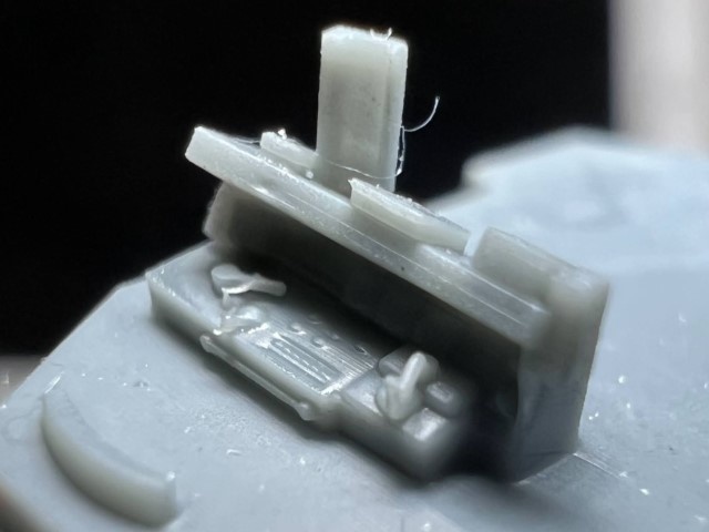 【Nゲージ 】DE10用運転台パーツ(T社用) 未塗装2個入 8K出力 3D精密パーツ ディーゼル機関車