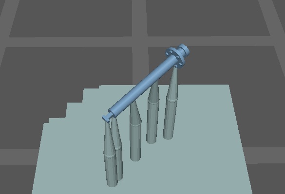 【Nゲージ 】汎用型車両用信号炎管 未塗装6個入 8K出力 3D精密パーツ 電車 気動車 電気機関車 ディーゼル機関車