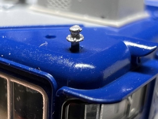 【Nゲージ 】汎用型車両用信号炎管 未塗装6個入 8K出力 3D精密パーツ 電車 気動車 電気機関車 ディーゼル機関車