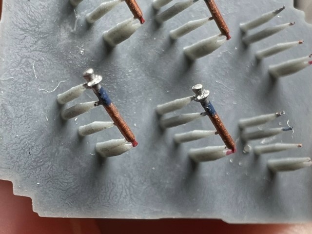 【Nゲージ 】汎用型車両用信号炎管 未塗装6個入 8K出力 3D精密パーツ 電車 気動車 電気機関車 ディーゼル機関車