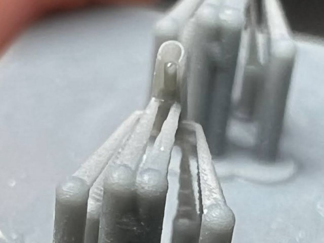 【Nゲージ 】EF81用ホイッスルカバー 未塗装6個入 8K出力 3D精密パーツ 電気機関車