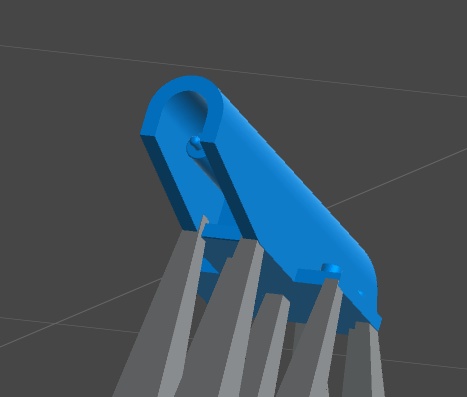 【Nゲージ 】EF81用ホイッスルカバー 未塗装6個入 8K出力 3D精密パーツ 電気機関車