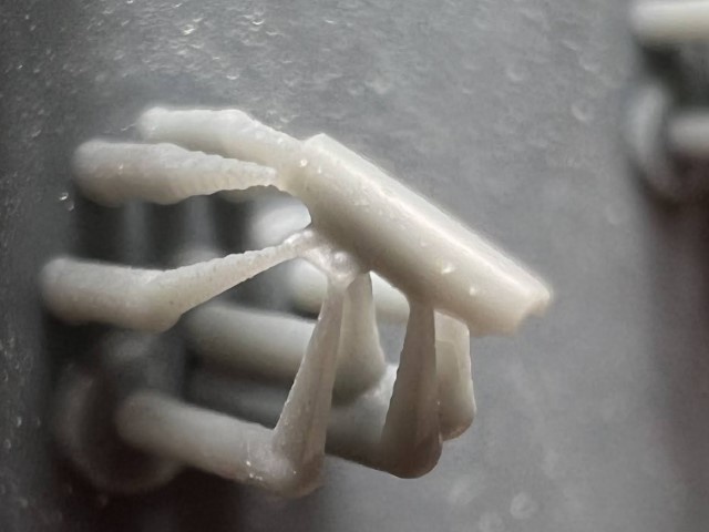 【Nゲージ 】EF81用ホイッスルカバー 未塗装6個入 8K出力 3D精密パーツ 電気機関車