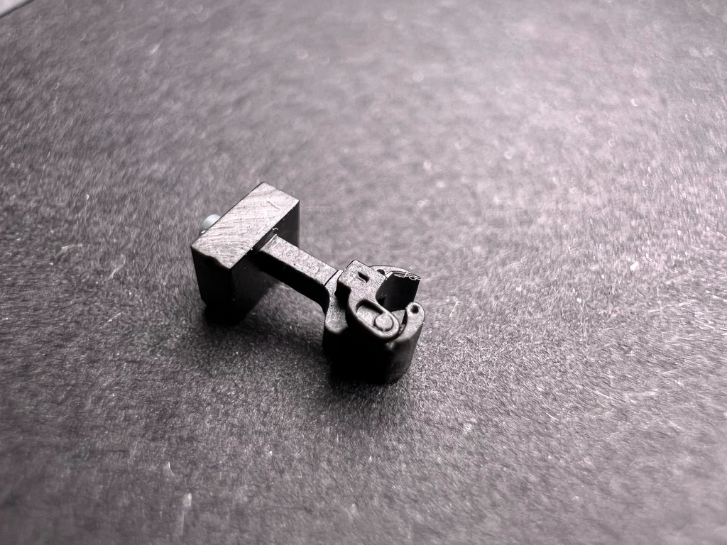 【Nゲージ 】自動連結器ポケット用 未塗装8個入 8K出力 3D精密パーツ 電気機関車 ディーゼル機関車 貨車 客車 電車 気動車