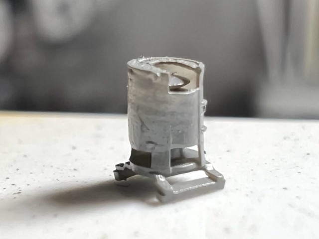 【Nゲージ 】直流避雷器 未塗装計6個入 8K出力 3D精密パーツ 電気機関車 電車