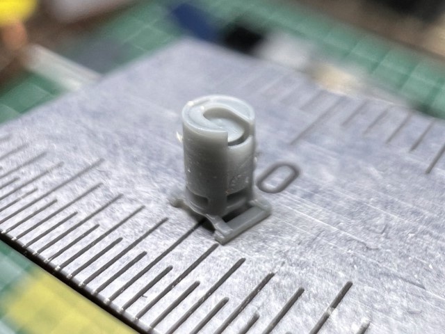 【Nゲージ 】直流避雷器 未塗装計6個入 8K出力 3D精密パーツ 電気機関車 電車