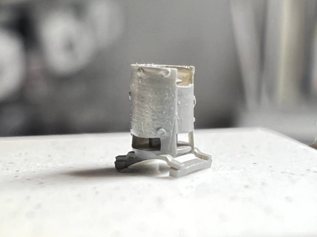 【Nゲージ 】直流避雷器 未塗装計6個入 8K出力 3D精密パーツ 電気機関車 電車