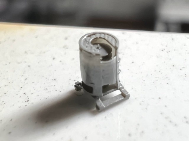 【Nゲージ 】直流避雷器 未塗装計6個入 8K出力 3D精密パーツ 電気機関車 電車