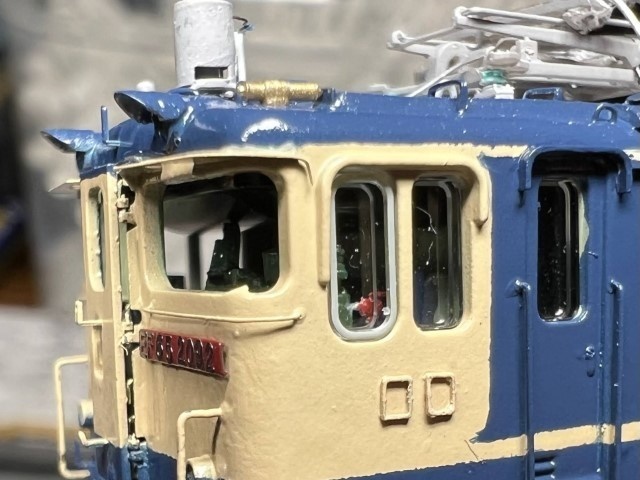 【Nゲージ 】EF65用運転台(K社用) 未塗装1両分入 8K出力 3D精密パーツ 電気機関車