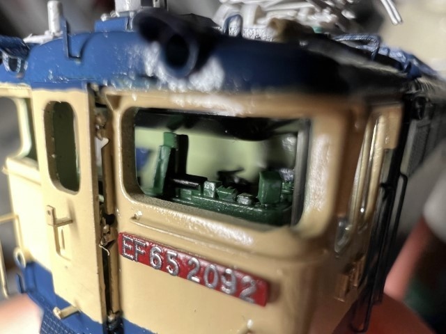 【Nゲージ 】EF65用運転台(K社用) 未塗装1両分入 8K出力 3D精密パーツ 電気機関車