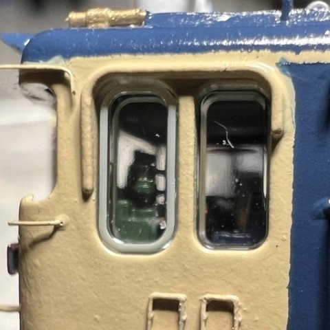 【Nゲージ 】EF65用運転台(K社用) 未塗装1両分入 8K出力 3D精密パーツ 電気機関車