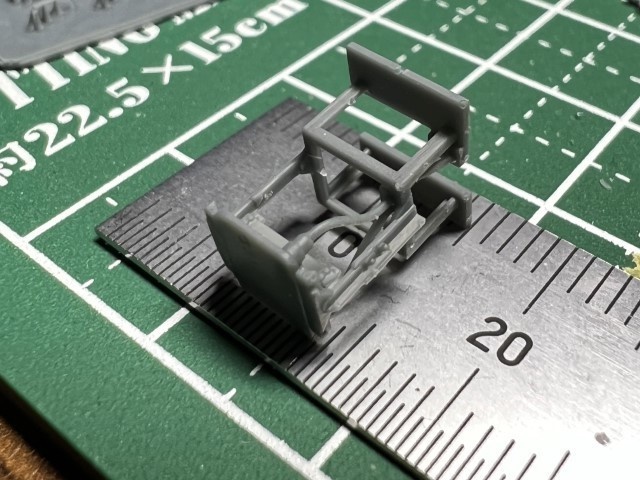 【HOゲージ 】汎用型ATS車上子 未塗装2個入 8K出力 3D精密パーツ 電車 気動車