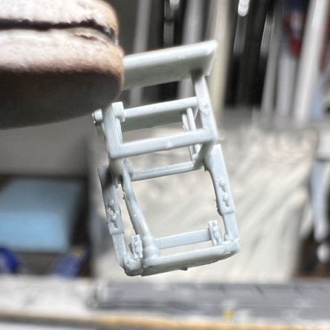 【HOゲージ 】汎用型ATS車上子 未塗装2個入 8K出力 3D精密パーツ 電車 気動車