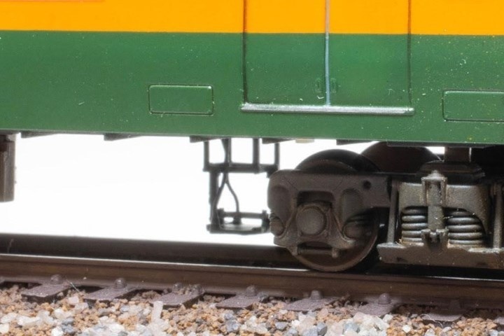 【HOゲージ 】汎用型ATS車上子 未塗装2個入 8K出力 3D精密パーツ 電車 気動車