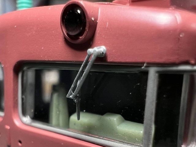 【HOゲージ 】汎用型ワイパー 未塗装左右2セット入 8K出力 3D精密パーツ 電車 気動車 電気機関車