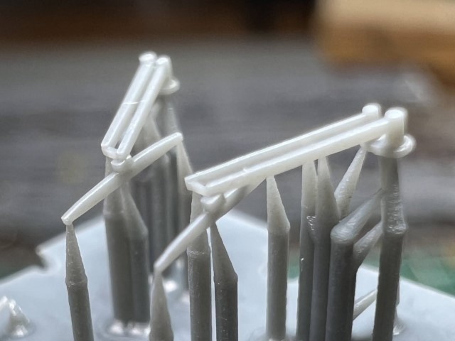 【HOゲージ 】汎用型ワイパー 未塗装左右2セット入 8K出力 3D精密パーツ 電車 気動車 電気機関車