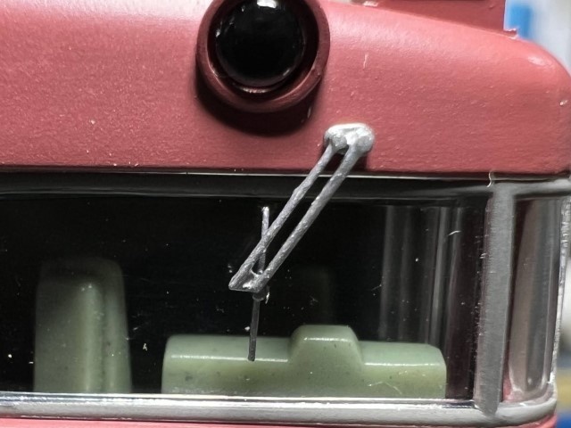 【HOゲージ 】汎用型ワイパー 未塗装左右2セット入 8K出力 3D精密パーツ 電車 気動車 電気機関車