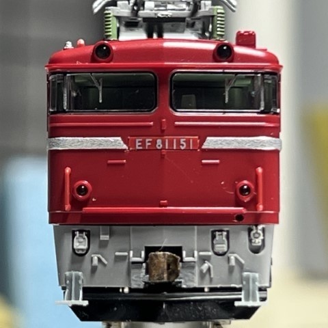 【Nゲージ 】EF81用ダミーカプラー(T社) 未塗装6個入 8K出力 3D精密パーツ 電気機関車