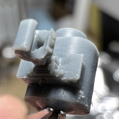 【Nゲージ 】EF81用ダミーカプラー(T社) 未塗装6個入 8K出力 3D精密パーツ 電気機関車